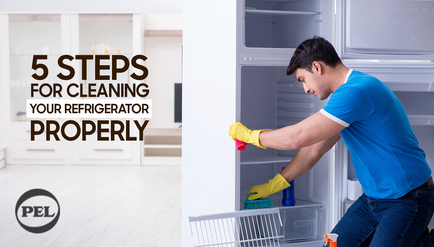 5 Tips for Cleaning Your Refrigerator Properly