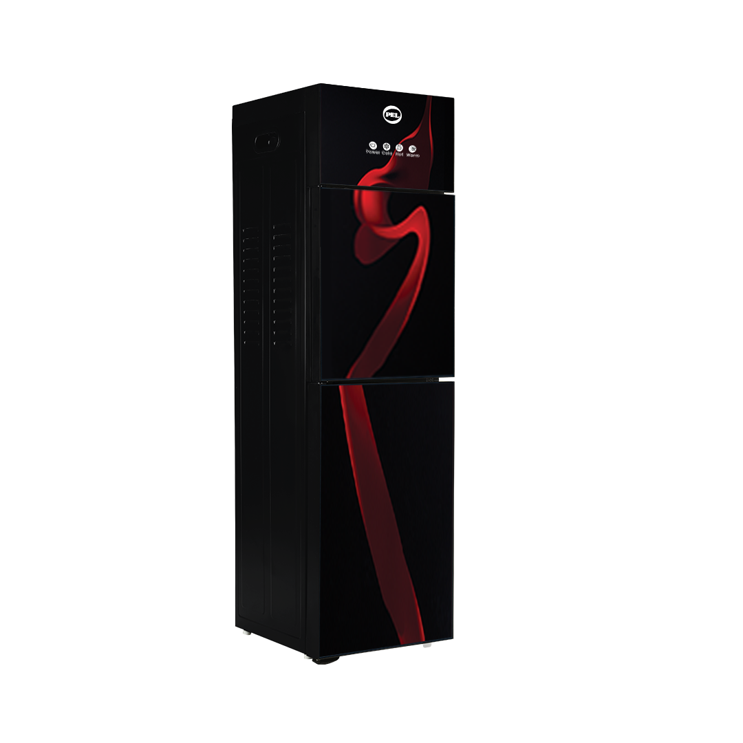 PEL 525 3Taps Curved Glass Door Water Dispenser