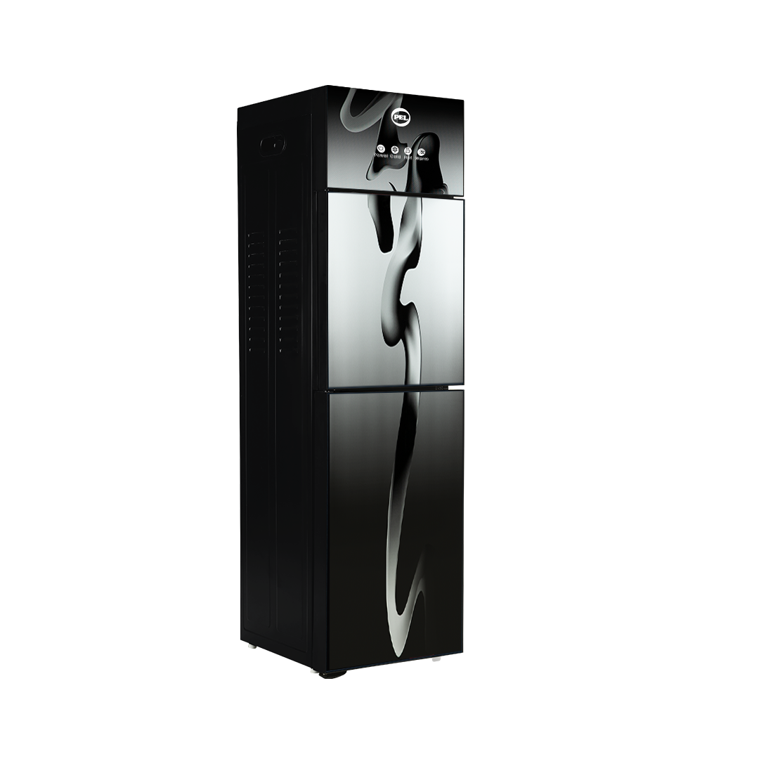 PEL 525 3Taps Curved Glass Door Water Dispenser