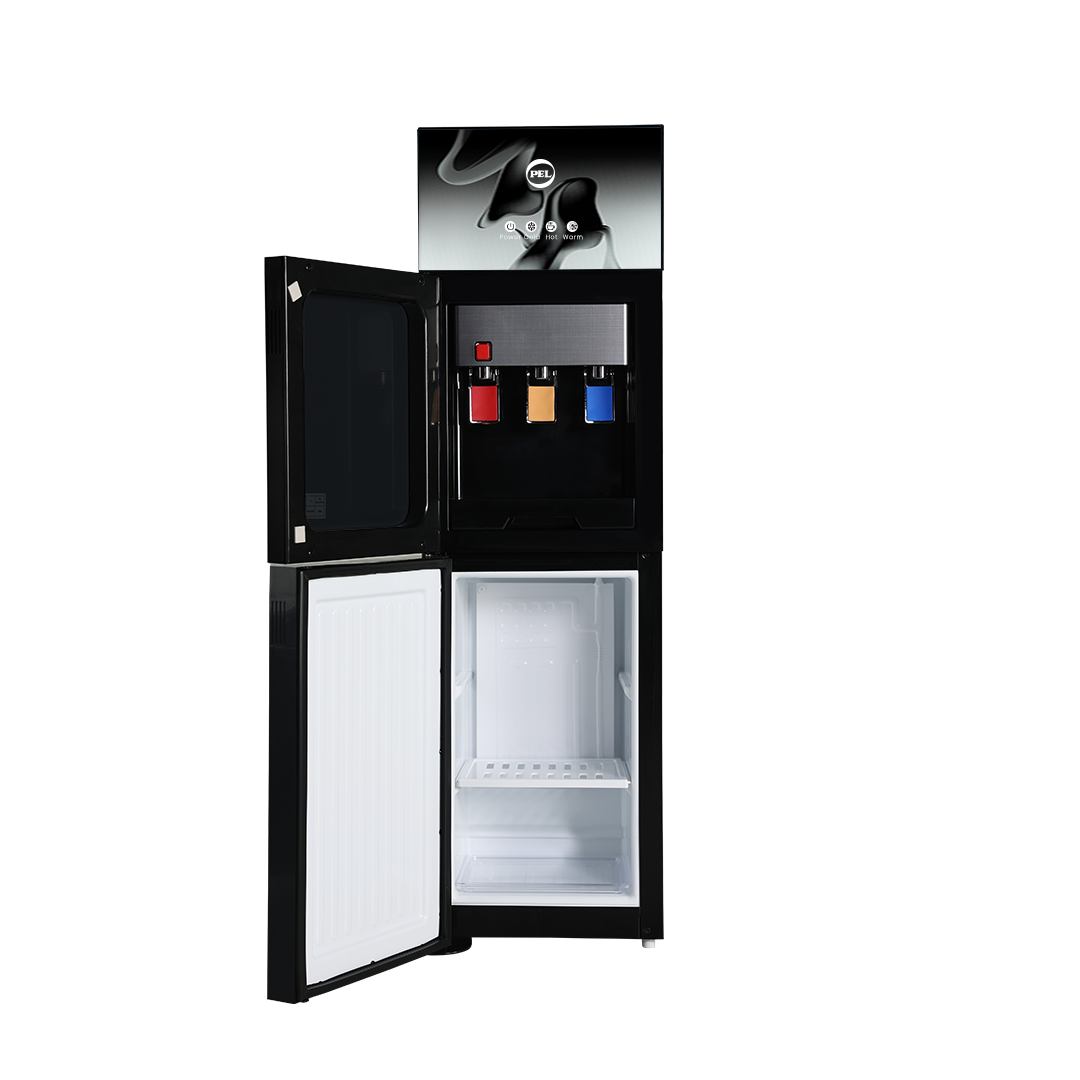 PEL 525 3Taps Curved Glass Door Water Dispenser