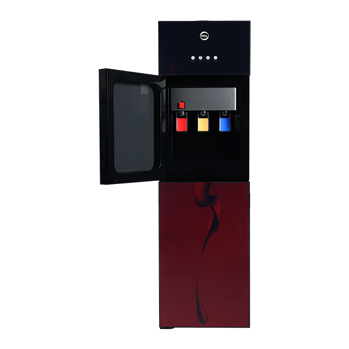 PEL 425 3Taps Straight Glass Door Water Dispenser