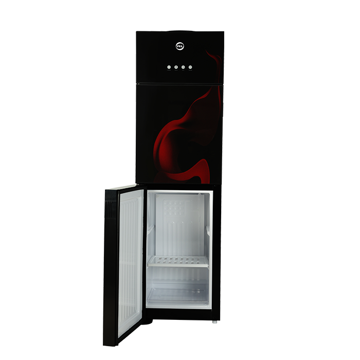 Pel 525 Curved Glass Pel Water Dispenser Glass Door Buy Pel Water