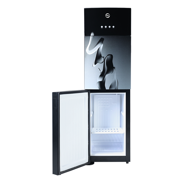 PEL 525 3Taps Curved Glass Door Water Dispenser