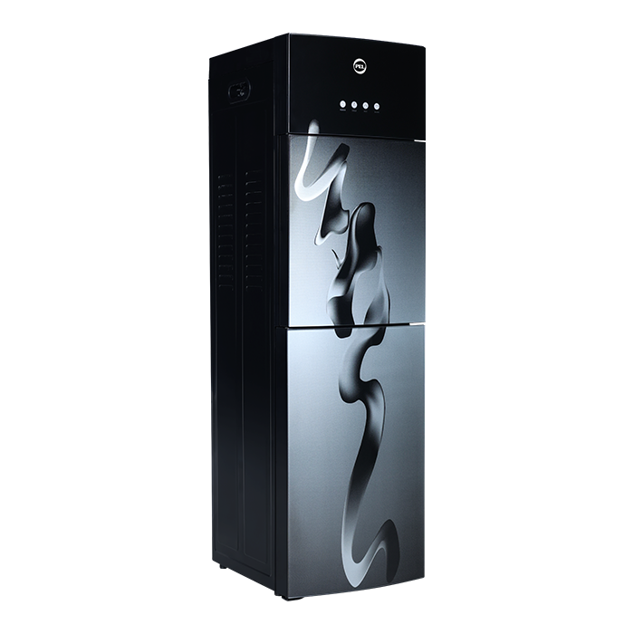 PEL 525 3Taps Curved Glass Door Water Dispenser
