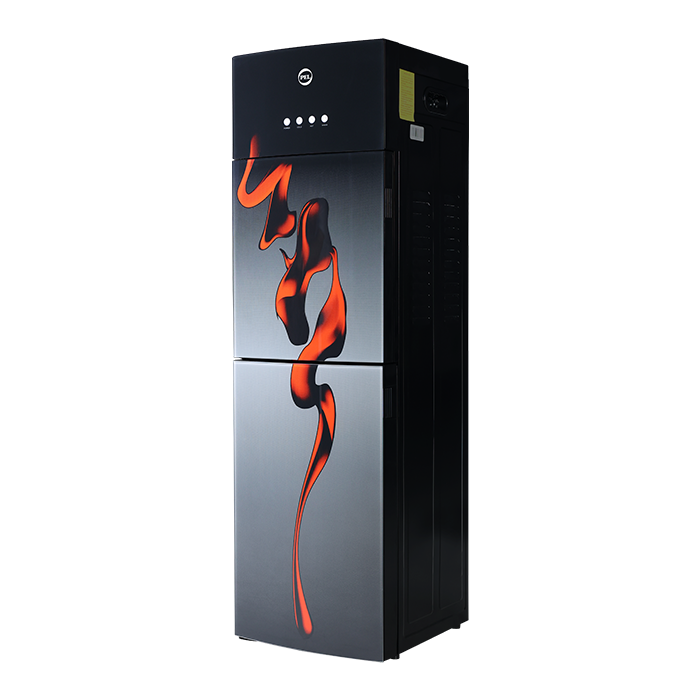 PEL 525 3Taps Curved Glass Door Water Dispenser