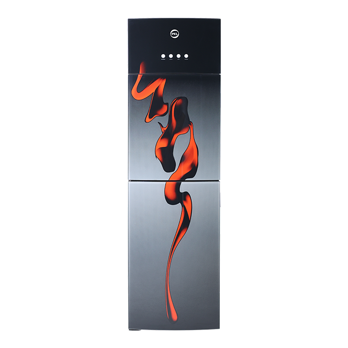 PEL 525 3Taps Curved Glass Door Water Dispenser