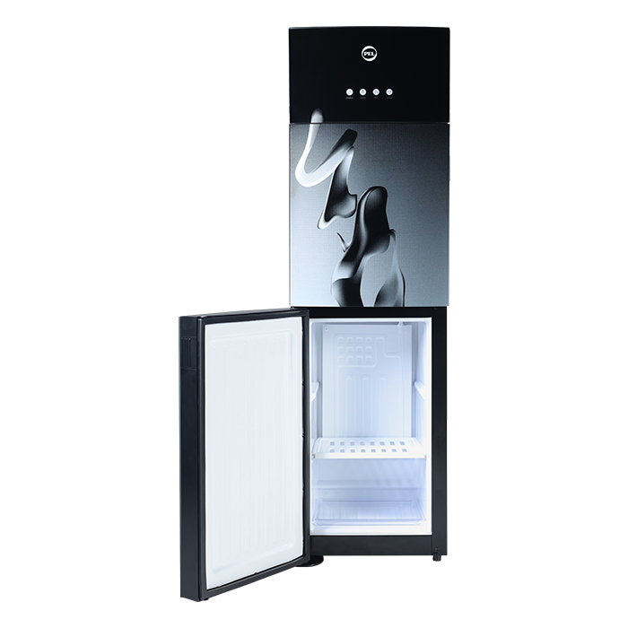 PEL 525 3Taps Curved Glass Door Water Dispenser