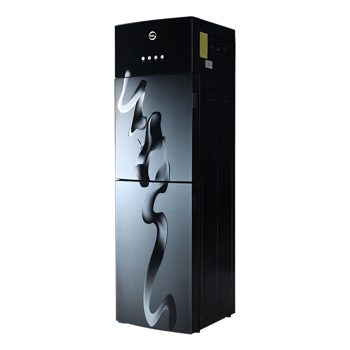 PEL 525 3Taps Curved Glass Door Water Dispenser