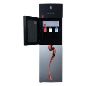 PEL 525 3Taps Curved Glass Door Water Dispenser