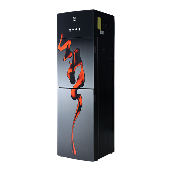 PEL 525 3Taps Curved Glass Door Water Dispenser