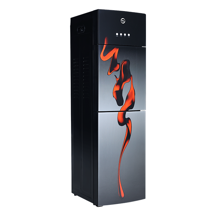 PEL 525 3Taps Curved Glass Door Water Dispenser